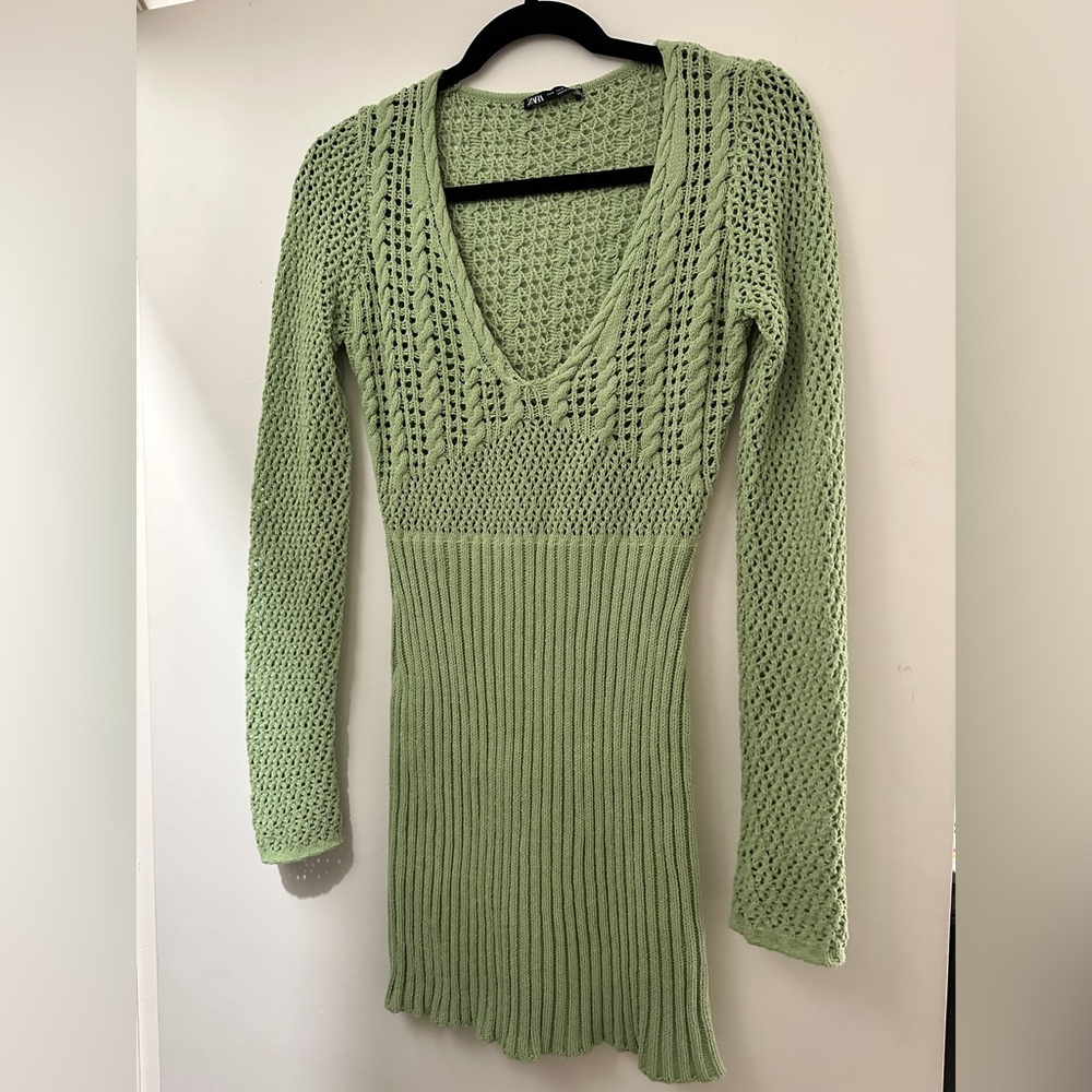Zara knit dress or cover up